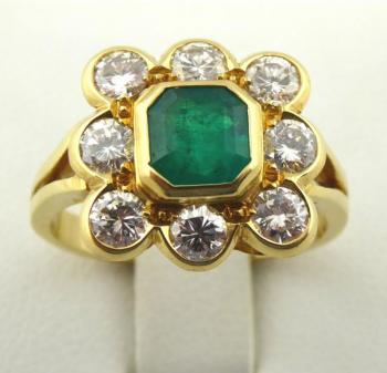 Ring - yellow gold, diamond - 1960 Ring - yellow gold, diamond - 1960