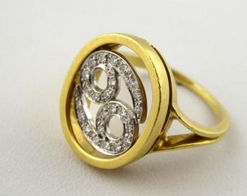 Ring - gold, diamond - 1965 Ring - gold, diamond - 1965