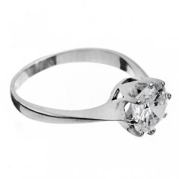 Ring - gold, brilliant cut diamond - 1980 Ring - gold, brilliant cut diamond - 1980