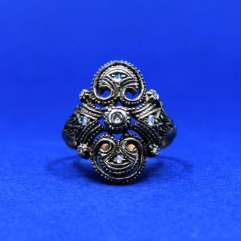 Ladies' Gold Ring - silver, gold - 1800 Ladies' Gold Ring - silver, gold - 1800