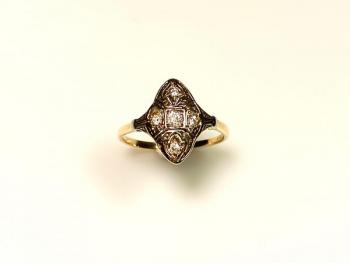 Ladies' Ring - gold - 1930 Ladies' Ring - gold - 1930