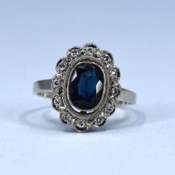Ladies' Gold Ring - gold, brilliant cut diamond - 2000 Ladies' Gold Ring - gold, brilliant cut diamond - 2000