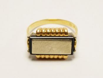 Ladies' Gold Ring - white gold, yellow gold - 1930