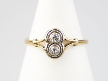 Ladies' Gold Ring - silver, yellow gold - 1920