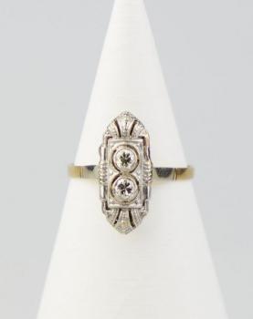 Ladies' Gold Ring - platinum, gold - 1930